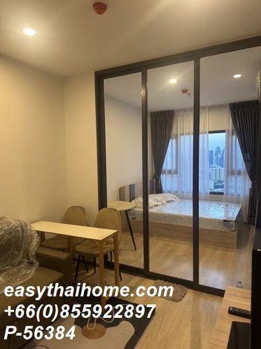 รูป P-56384 ให้เช่า (ไลฟ์ พระราม 4 - อโศก) | 1 ห้องนอน 1 ห้องน้ำ | วิวเมือง | ชั้น 31 | เฟอร์นิเจอร์ครบ | Line Id: @easythaihome | 085-592-2897 - รูปที่ 6/10