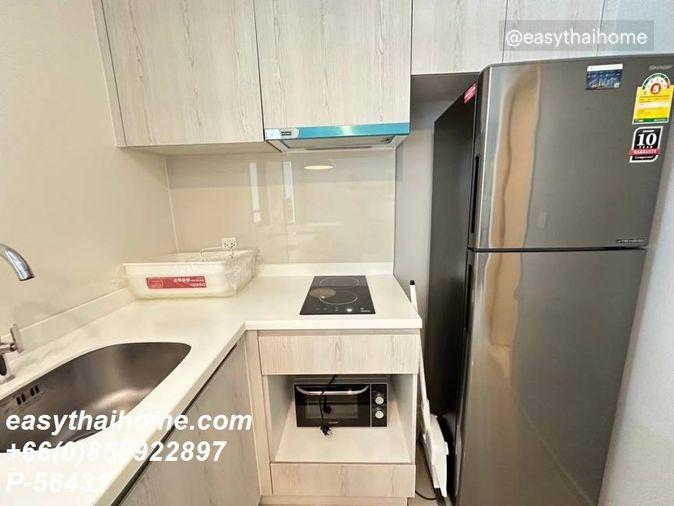 รูป P-56431 ให้เช่า (ไลฟ์ อโศก) | วิวเมือง | ชั้น 22 อาคาร South | เฟอร์นิเจอร์ครบ | พร้อมเข้าอยู่ 📞 Line ID: @easythaihome | 085-592-2897 - รูปที่ 12/12