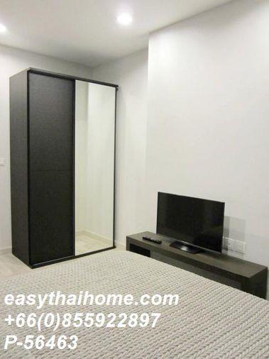 รูป P-56463 ให้เช่า  (ไอดีโอ โมบิ สุขุมวิท) | 2 ห้องนอน 2 ห้องน้ำ | วิวเมือง | ชั้น 11 อาคาร A | เฟอร์นิเจอร์ครบ | Line Id: @easythaihome | 085-592-2897 - รูปที่ 2/12
