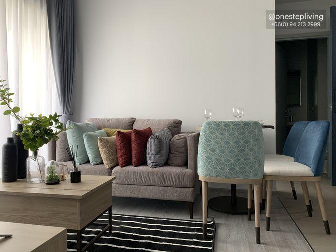 รูป 📣ให้เช่าคอนโด XT EKKAMAI (BTS เอกมัย) 2ห้องนอน เฟอร์และเครื่องใช้ไฟฟ้าครบ @onestepliving - รูปที่ 6/21