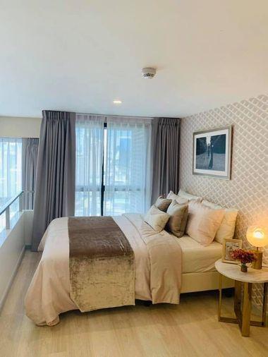 รูป P-56437 🔥 ให้เช่า Knightsbridge Prime Sathorn ใกล้ BTS ช่องนนทรี พื้นที่ 44 ตรม. Duplex 2 ห้องนอน พร้อมอยู่ Line ID: @easythaihome 085-592-2897 - รูปที่ 1/9