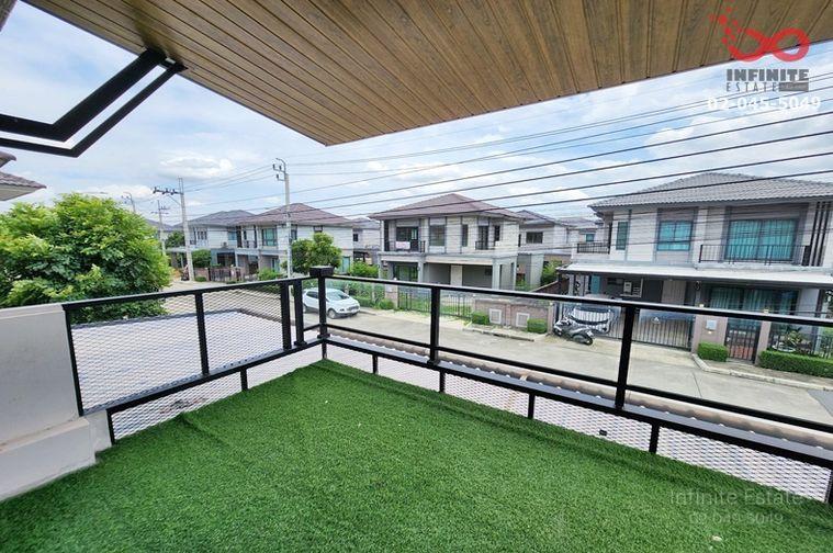 รูป ขายบ้านเดี่ยว 2 ชั้น 50 ตร.ว. ภัสสร รามคำแหง-ราษฎร์พัฒนา สะพานสูง ใกล้มอเตอร์เวย์ - รูปที่ 13/14