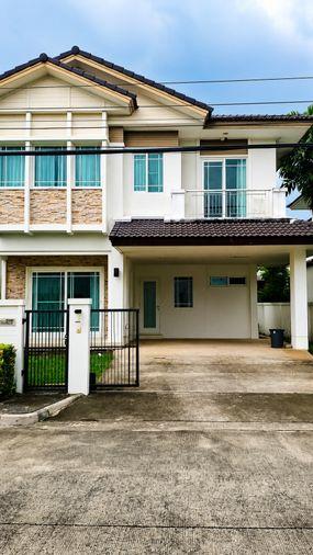 รูป ให้เช่าบ้านเดี่ยว 2 ชั้น Mantana Rama 9–Srinakarin บ้านเดี่ยวพื้นที่กว้าง 68 ตร.วา บ้านเปล่า 48,000 / พร้อมเฟอร์ 55,000 บาท - รูปที่ 1/21