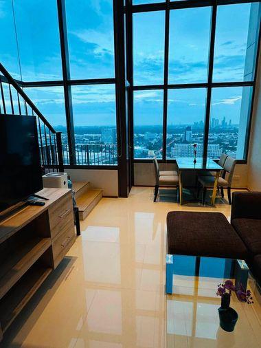 รูป Duplex ห้องกว้าง ชั้นสูง วิวโค้งน้ำ ใกล้ EmQuartier ✨ - รูปที่ 3/16