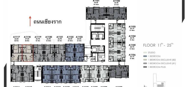 รูป 🏡 ให้เช่า Modiz Avantgarde 14,000฿💖 ✨ ชั้น 15 ห้องกั้น วิวทิศเหนือ ✅️ พร้อมเข้าอยู่ - รูปที่ 15/15