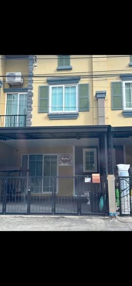 รูป 🔥 ขายทาวน์โฮม✅ โกลเด้นทาวน์ - เลียบคลองทวีวัฒนา สาย 3 | Golden Town - Along Thawi Watthana Canal, Sai 3 🏡 - รูปที่ 1/13