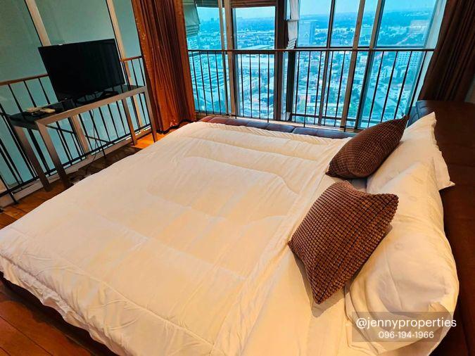 รูป Duplex ห้องกว้าง ชั้นสูง วิวโค้งน้ำ ใกล้ EmQuartier ✨ - รูปที่ 12/16
