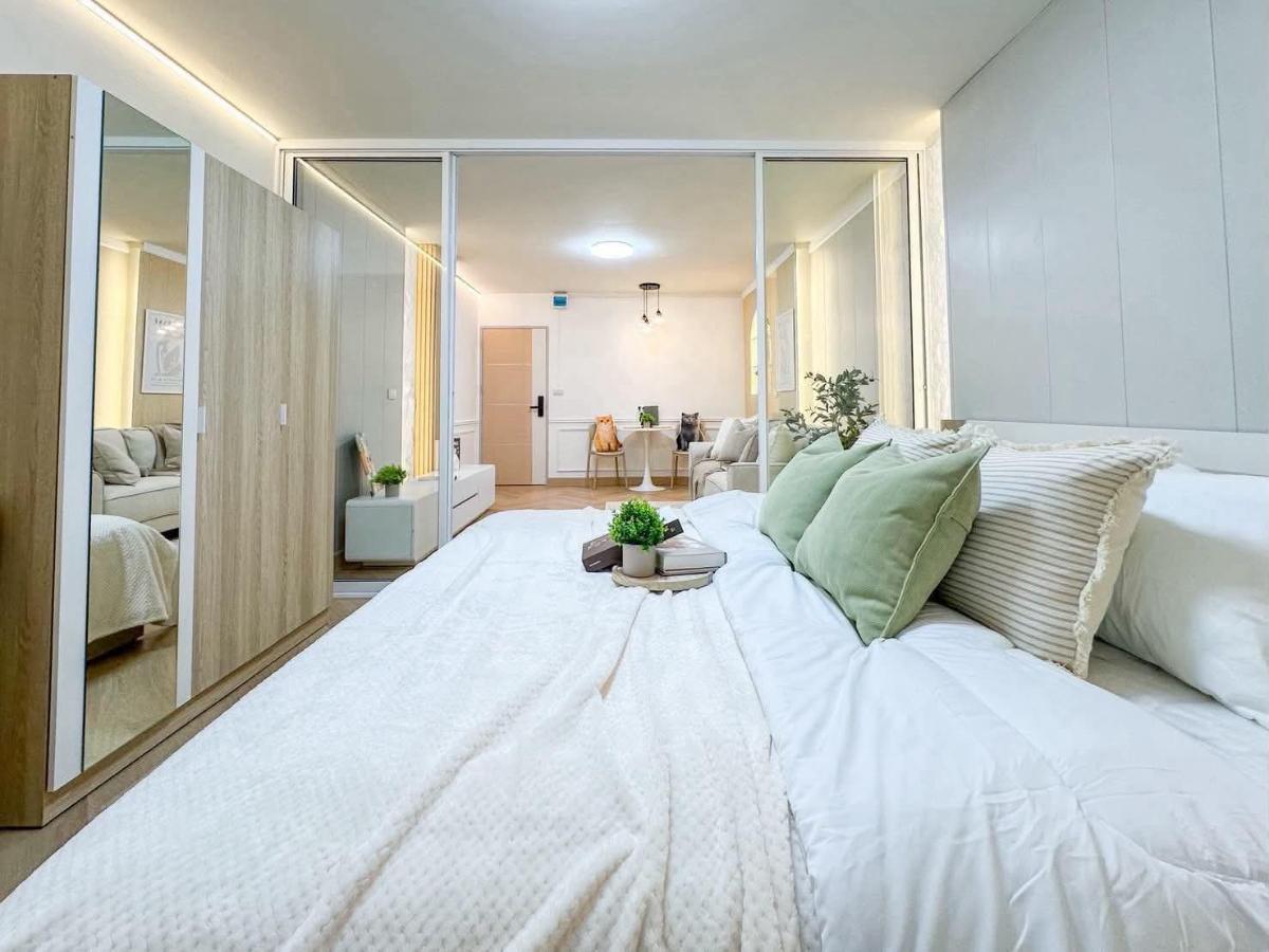 รูป ME2500530 ขายคอนโดห้องใหญ่ บ้านพระยาภิรมย์ รัชดา ราคาดี พร้อมอยู่ เลี้ยงสัตว์ได้ - รูปที่ 4/19