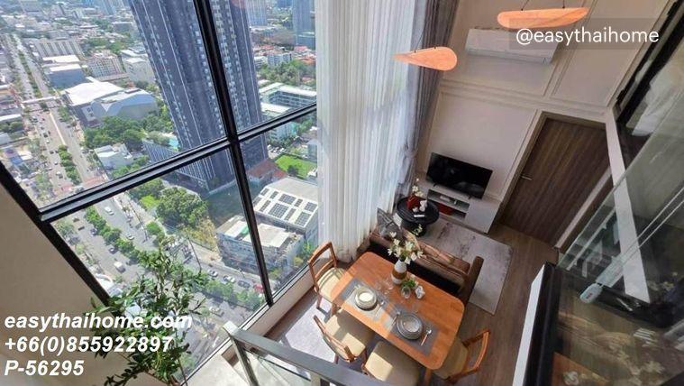 รูป P-56295 ให้เช่า ไนท์บริดจ์ สเปซ สุขุมวิท-พระราม 4 | วิวเมือง | ชั้น 25 | เฟอร์นิเจอร์ครบ | Line Id: @easythaihome | 085-592-2897 - รูปที่ 4/13