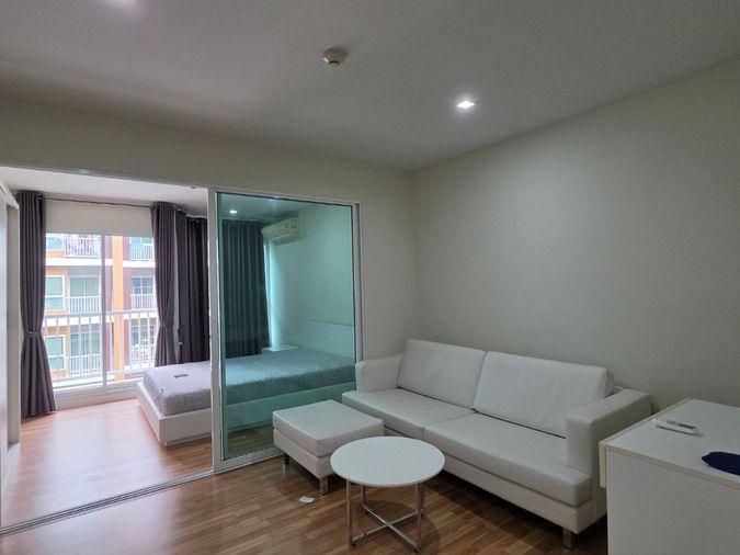 รูป ให้เช่า🚝 We condo เอกมัย-รามอินทรา ห้องใหญ่ราคาดี  (มีทีวี และไมโครเวฟนะคะ) 📱Line: @promptcondo - รูปที่ 2/37