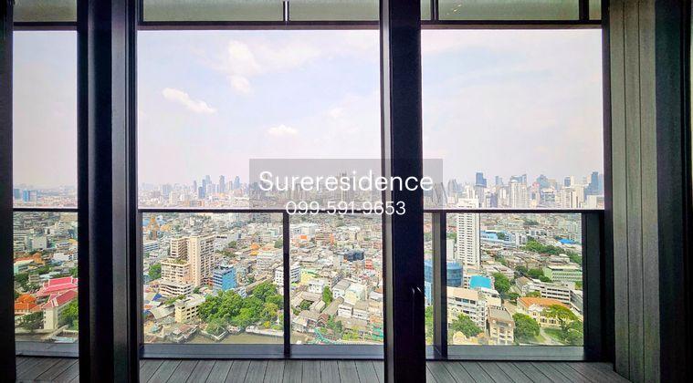 รูป 9738♛ให้เช่าคอนโด 1 ห้องนอน♙บันยัน ทรี เรสซิเดนซ์ ริเวอร์ไซด์ กรุงเทพ♜BTSคลองสาน(400ม.)∞099-5919653,065-9423251🜲Line@sureresidence - รูปที่ 10/12
