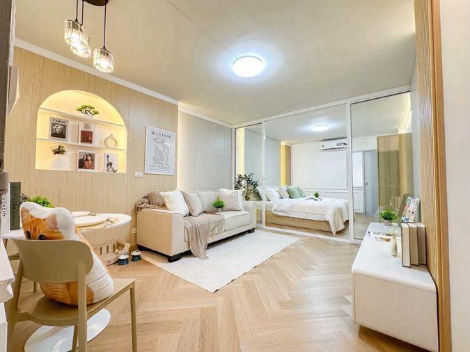 รูป ME2500530 ขายคอนโดห้องใหญ่ บ้านพระยาภิรมย์ รัชดา ราคาดี พร้อมอยู่ เลี้ยงสัตว์ได้ - รูปที่ 12/19