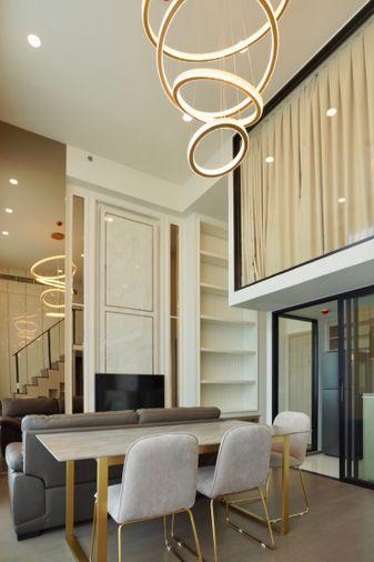 รูป ห้องว่าง** ✅ ✅ ให้เช่า - PARK Origin Ratchathewi , Luxury Duplex 2 ห้องนอน พร้อมเข้าอยู่ ติดต่อไลน์ @bktasset หรือโทร 095-325-8928 📌📌 - รูปที่ 1/11
