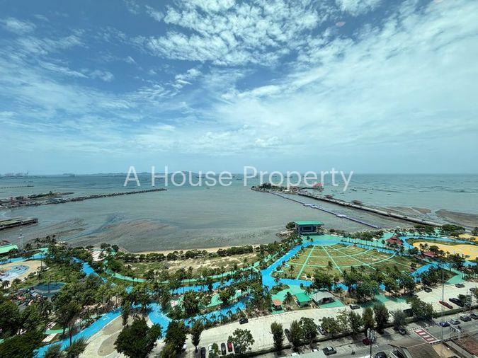 รูป ให้เช่า ลัดดาพลัส ศรีราชา ห้องสวย ชั้นสูง วิวทะเล ใจกลางเมือง - รูปที่ 8/8
