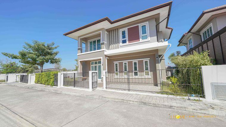 รูป 🏡 ให้เช่าบ้านเดี่ยว 2 ชั้นหลังมุม พื้นที่กว้าง พร้อมเฟอร์นิเจอร์ ทำเลสันกำแพง เชียงใหม่ - รูปที่ 2/35