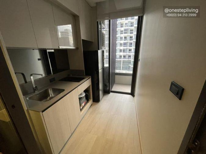 รูป 📣ให้เช่าคอนโด The FINE Bangkok Thonglor - Ekamai (BTS เอกมัย) ห้องสวยเฟอร์ครบ @onestepliving - รูปที่ 8/10