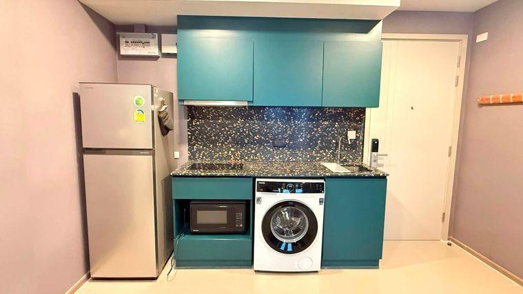 picture 🏙️ The Base Sukhumvit 50 ✨ 1 Bedroom Plus unit, 35 sq.m., fully functional. 🏢 Located on the 6th floor, Building B. - 5/6