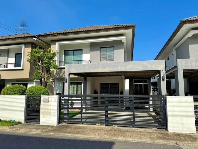 รูป บ้านเดี่ยวให้เช่า 🔥 Areeya Como Bangna - Wongwaen 🔥 4 ห้องนอน 3 ห้องน้ำ ตกแต่งครบ พร้อมเข้าอยู่ - รูปที่ 2/16