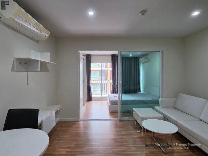 รูป ให้เช่า🚝 We condo เอกมัย-รามอินทรา ห้องใหญ่ราคาดี (มีทีวี และไมโครเวฟนะคะ) 📱Line: @promptcondo - รูปที่ 1/37