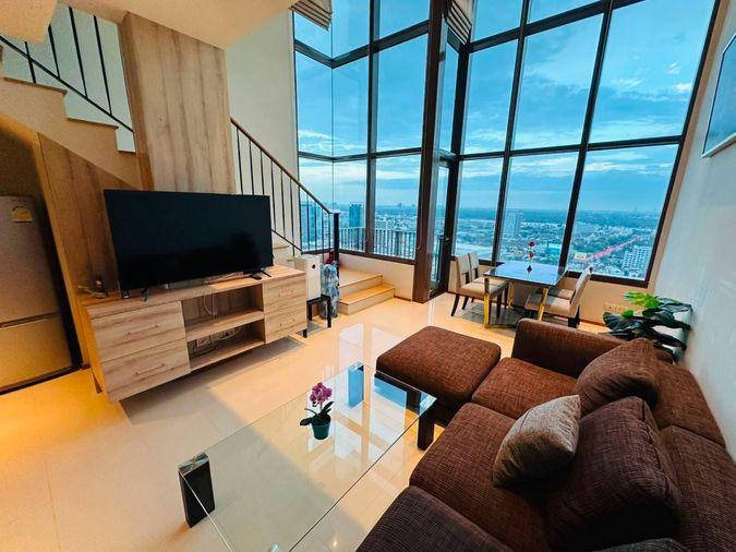 รูป Duplex ห้องกว้าง ชั้นสูง วิวโค้งน้ำ ใกล้ EmQuartier ✨ - รูปที่ 1/16