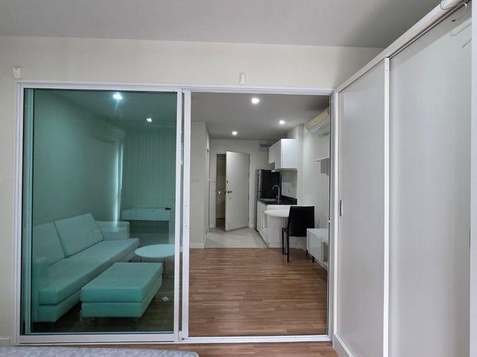 รูป ให้เช่า🚝 We condo เอกมัย-รามอินทรา ห้องใหญ่ราคาดี  (มีทีวี และไมโครเวฟนะคะ) 📱Line: @promptcondo - รูปที่ 4/37