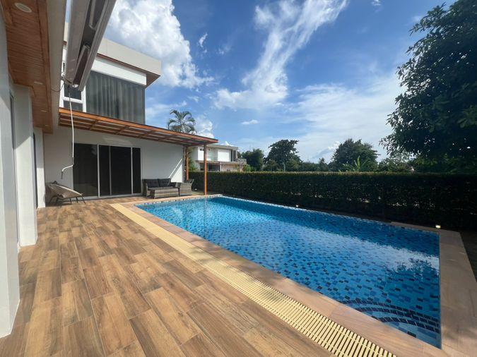รูป 🏡✨ ให้เช่า Modern Pool Villa 2 ชั้น พร้อมสระว่ายน้ำส่วนตัว ทำเลสันกำแพง เชียงใหม่ ✨🏡  #ASP-V0026 - รูปที่ 2/21