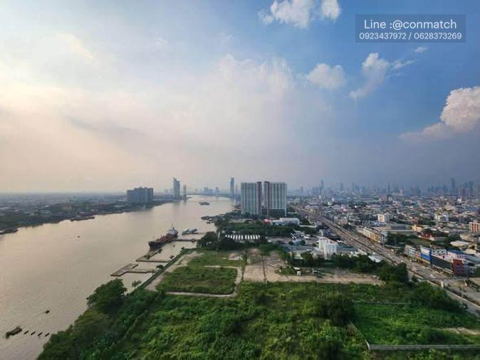รูป 1 ห้องนอน | 1 ห้องน้ำ | BTS Surasak | 51 ตร.ม. | 22,000 บาท/เดือน | ชั้น 30 — U Delight Residence Riverfront Rama 3 กรุงเทพฯ - รูปที่ 1/1