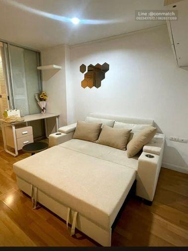 picture 1Bed | 1Bath | MRT Phra Ram 9 | 35sqm | THB 13,000/mo | Fl.11 — Lumpini Park View Bangkok - 4/9