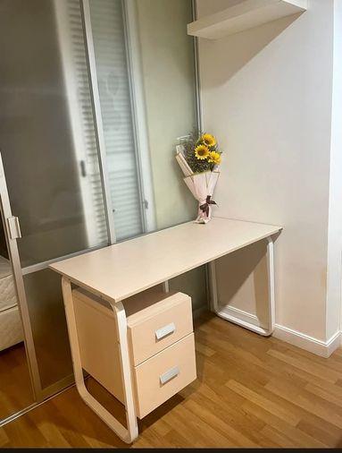 picture 1Bed | 1Bath | MRT Phra Ram 9 | 35sqm | THB 13,000/mo | Fl.11 — Lumpini Park View Bangkok - 1/9