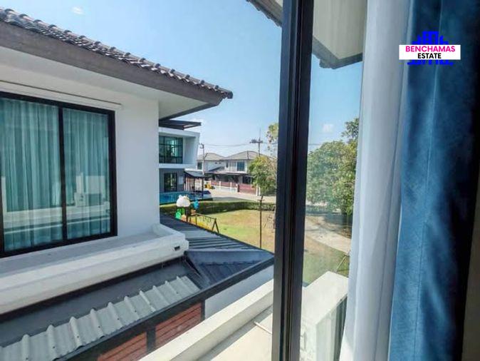 รูป 🔥 ขายบ้านเดี่ยว 2 ชั้น🏠 ฉัตรหลวง 17 | ChatLuang 17 | ใกล้ Future Park Rangsit - รูปที่ 7/8