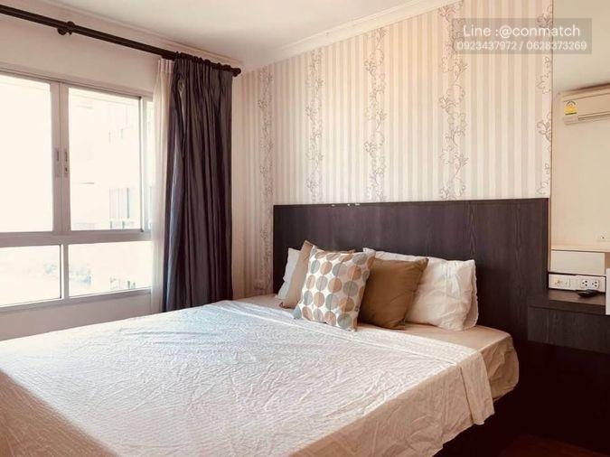 รูป 1 ห้องนอน | 1 ห้องน้ำ | MRT Phra Ram 9 | 34 ตร.ม. | 18,500 บาท/เดือน | ชั้น 20 — Lumpini Place Rama 9 กรุงเทพฯ - รูปที่ 3/7