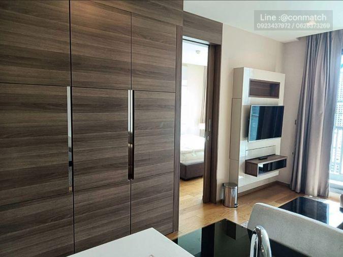 รูป 1 ห้องนอน | 1 ห้องน้ำ | BTS Saint Louis | 50 ตร.ม. | 37,000 บาท/เดือน | ชั้น 33 — The Address Sathorn กรุงเทพฯ - รูปที่ 2/10