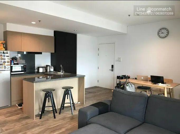 รูป 1 ห้องนอน | 1 ห้องน้ำ | BTS Krung Thon Buri | 57 ตร.ม. | 20,000 บาท/เดือน | ชั้น 32 — Villa Sathorn กรุงเทพฯ - รูปที่ 1/8