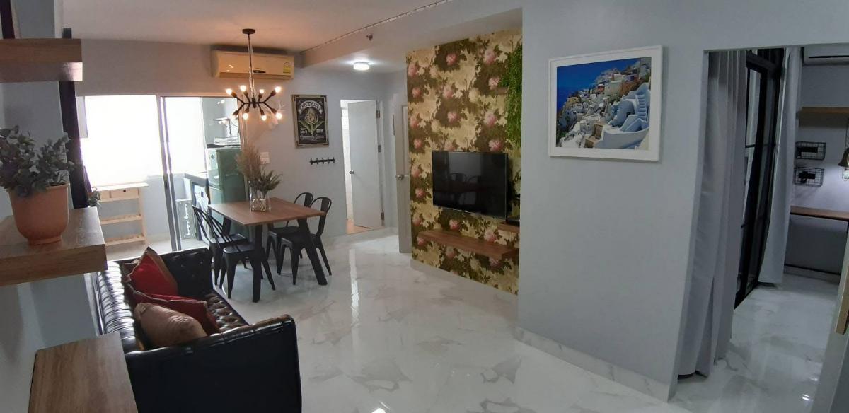 picture 2Bed | 1Bath | BTS Udom Suk | 50sqm | THB 15,000/mo | Fl.14 — City Home Sukhumvit Bangkok - 3/10