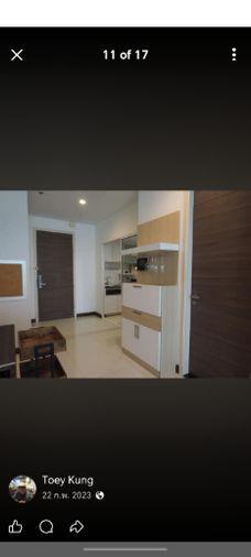 รูป 1 ห้องนอน | 1 ห้องน้ำ | BTS Chong Nonsi | 59 ตร.ม. | 20,000 บาท/เดือน | ชั้น 25 — Supalai Prima Riva กรุงเทพฯ - รูปที่ 9/10