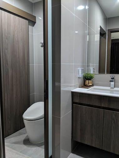 รูป 2 ห้องนอน | 1 ห้องน้ำ | MRT Phetchaburi | 55 ตร.ม. | 40,000 บาท/เดือน | ชั้น 24 — Ideo Mobi Asoke กรุงเทพฯ - รูปที่ 3/5
