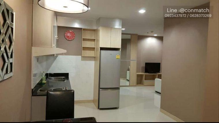 รูป 2 ห้องนอน | 1 ห้องน้ำ | MRT Phetchaburi | 58 ตร.ม. | 23,000 บาท/เดือน | ชั้น 6 — Sukhumvit Living Town กรุงเทพฯ - รูปที่ 1/6