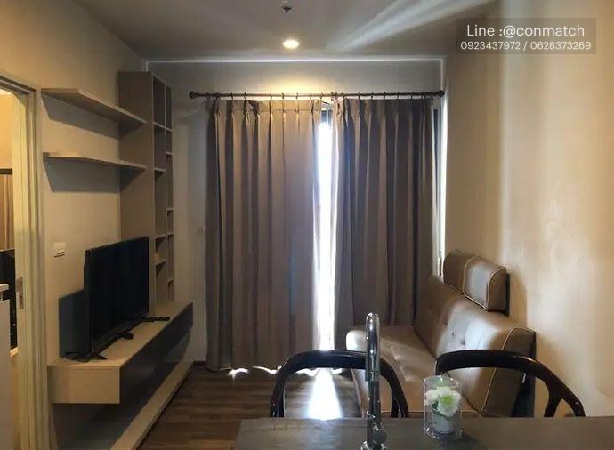 รูป 1 ห้องนอน | 1 ห้องน้ำ | BTS Saphan Khwai | 33 ตร.ม. | 15,000 บาท/เดือน | ชั้น 11 — Onyx Phaholyothin กรุงเทพฯ - รูปที่ 1/6