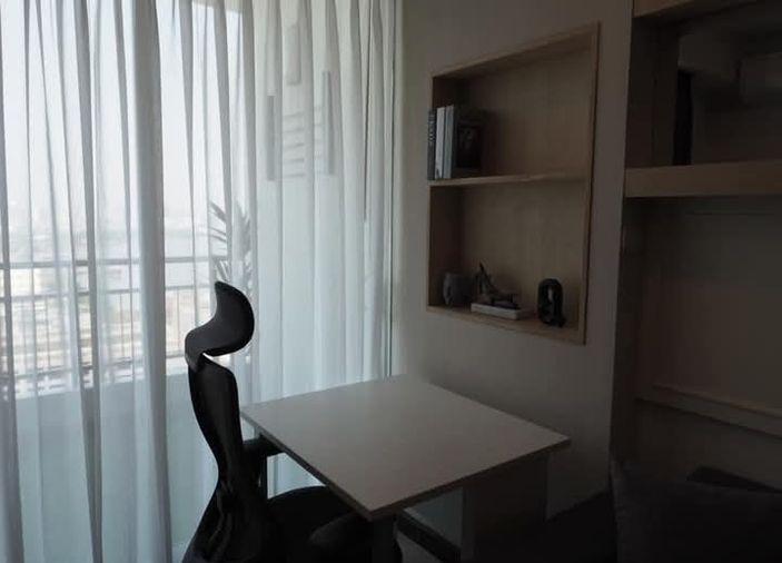 รูป 1 ห้องนอน | 1 ห้องน้ำ | BTS Chong Nonsi | 59 ตร.ม. | 20,000 บาท/เดือน | ชั้น 25 — Supalai Prima Riva กรุงเทพฯ - รูปที่ 1/10