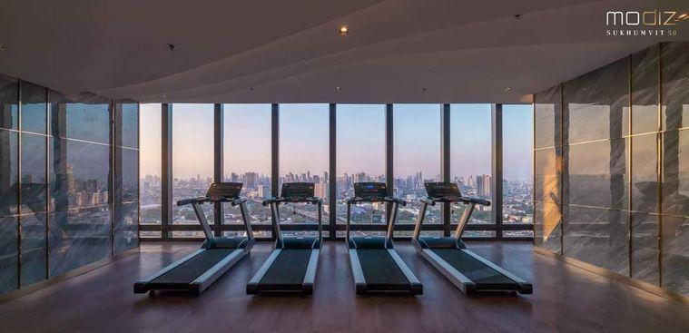 picture 1Bed | 1Bath | BTS On Nut | 42sqm | THB 26,000/mo | Fl.17 — Modiz Sukhumvit 50 Bangkok - 5/10