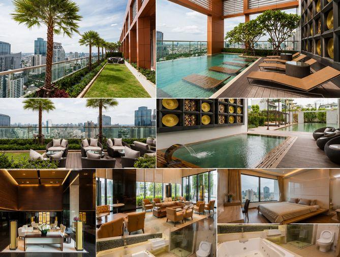 รูป 2 ห้องนอน | 2 ห้องน้ำ | BTS Saint Louis | 66 ตร.ม. | 45,000 บาท/เดือน | ชั้น 8 — The Address Sathorn กรุงเทพฯ - รูปที่ 2/2