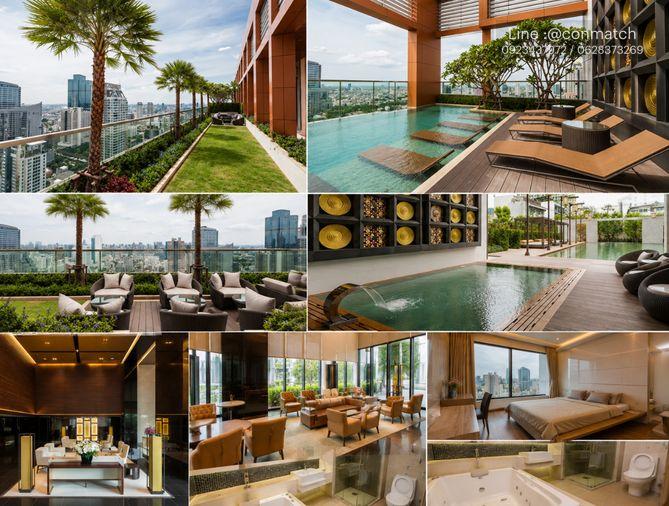 รูป 2 ห้องนอน | 2 ห้องน้ำ | BTS Saint Louis | 66 ตร.ม. | 45,000 บาท/เดือน | ชั้น 8 — The Address Sathorn กรุงเทพฯ - รูปที่ 2/2