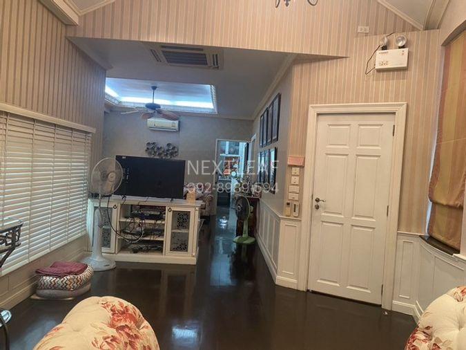 รูป ขาย บ้านเดี่ยว พร้อมอยู่ ในหมู่บ้านภัสรี ใกล้สถานีรถไฟฟ้าหลักสองและห้างสรรพสินค้าเดอะมอลล์บางแค เพียง 8 นาที เป็นบ้านสร้างเองสไตล์สเปน - รูปที่ 22/32