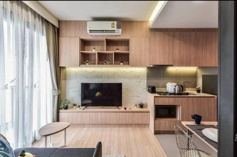 รูป 1 ห้องนอน | 1 ห้องน้ำ | BTS Saphan Khwai | 35 ตร.ม. | 20,000 บาท/เดือน | ชั้น 19 — M Jatujak กรุงเทพฯ - รูปที่ 9/10