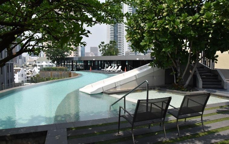 picture 1Bed | 1Bath | MRT Lumphini | 40sqm | THB 17,000/mo | Fl.23 — The Seed Mingle Bangkok - 3/7