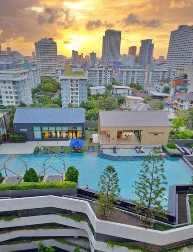รูป สตูดิโอ | 1 ห้องน้ำ | 24 ตร.ม. | 1,200 บาท/เดือน | ชั้น 10 — Chapter One Eco กรุงเทพฯ - รูปที่ 3/5