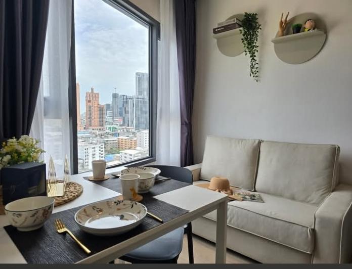 รูป 1 ห้องนอน | 1 ห้องน้ำ | MRT Queen Sirikit National Convention Centre | 27 ตร.ม. | 20,000 บาท/เดือน | ชั้น 15 — Life Rama 4 - Asoke กรุงเทพฯ - รูปที่ 3/3