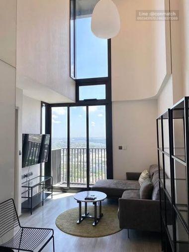 รูป 1 ห้องนอน | 1 ห้องน้ำ | BTS Punnawithi | 42 ตร.ม. | 25,000 บาท/เดือน | ชั้น 35 — The Line Sukhumvit 101 กรุงเทพฯ - รูปที่ 1/5