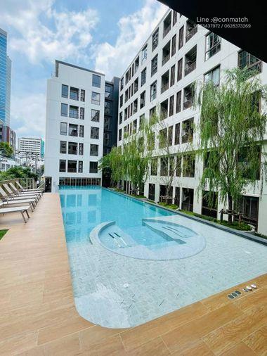 รูป 1 ห้องนอน | 1 ห้องน้ำ | BTS Phrom Phong | 23 ตร.ม. | 17,000 บาท/เดือน | ชั้น 2 — Quintara Mhy Zen Phromphong Sukhumvit กรุงเทพฯ - รูปที่ 2/9