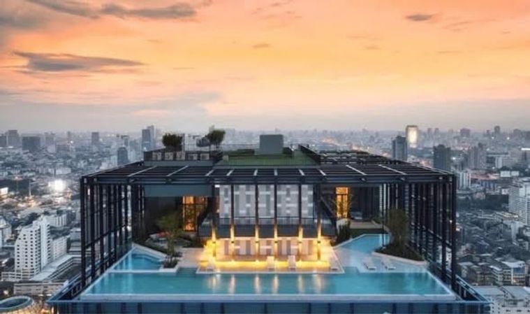 picture 1Bed | 1Bath | BTS Phaya Thai | 42sqm | THB 27,000/mo | Fl.26 — XT Phayathai Bangkok - 5/10